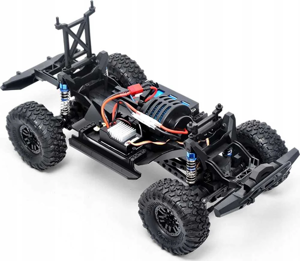 „Amewi“ RC automobilio modelis, laipiojimo purvu visureigis, lenktyninis, šepečiu valdomas 2,4 GHz, nešlifuotas, su purvu, visureigis, lenktynės