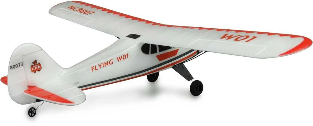 AMEWI Piper J3 taurė su Gyro 3 kanalų RTF geltona
