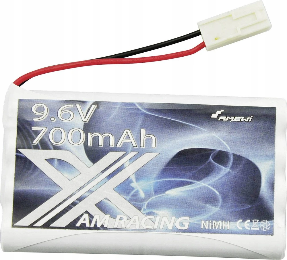 Amewi Priedai NiMH 9.6V 700mAh Mini-Tamiya kištukas