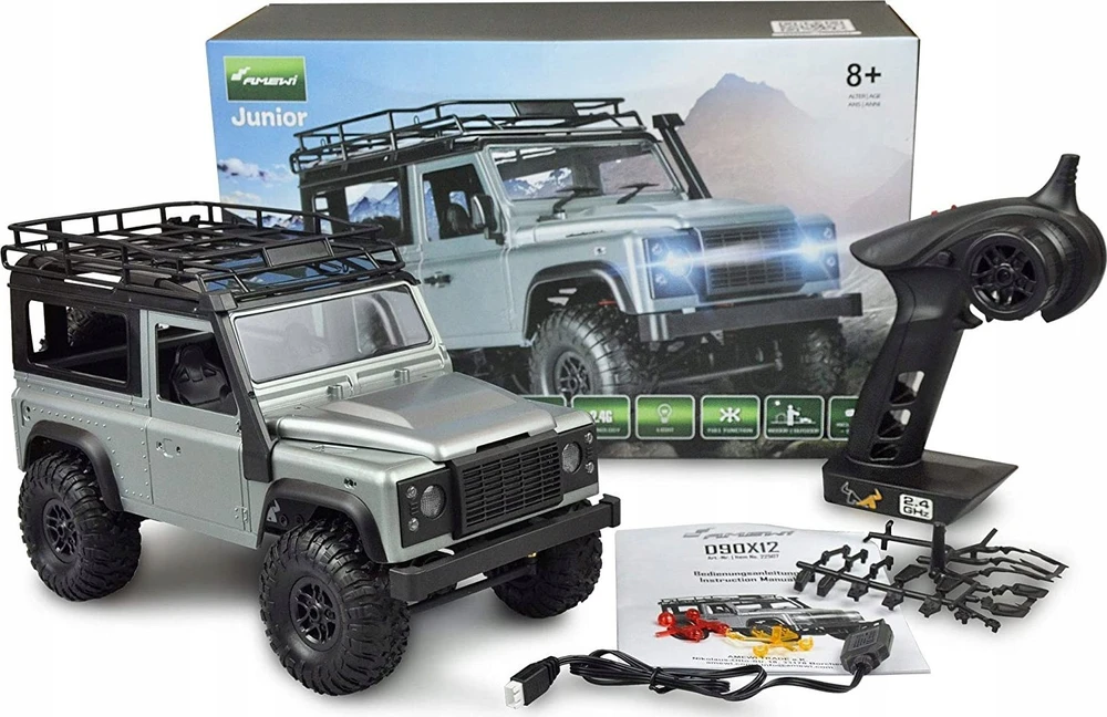 Carruzzo Amewi D90X12 Radijo bangomis valdomas (RC) modelis Vikšrinis sunkvežimis Elektrinis variklis 1:12