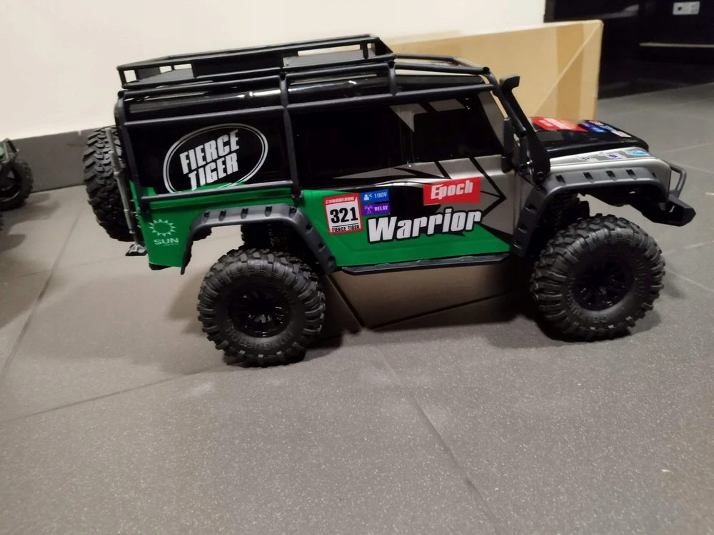 Amewi RC automobilio modelis, laipiojimas purvu, „Fierce Tiger“ su šepečiu, 2,4 GHz, DIRTCLIMBING, FIERCETIGER