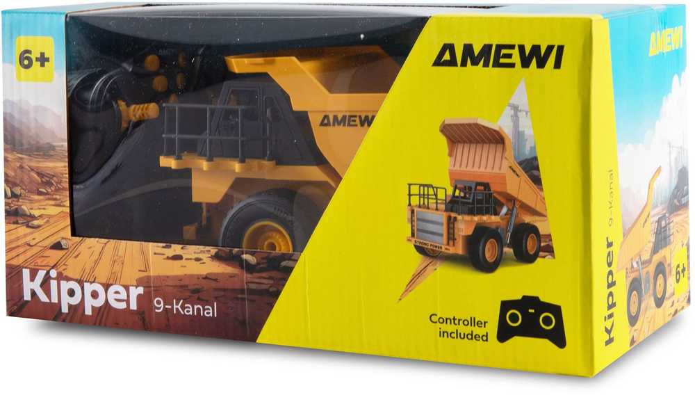 Amewi Amewi RC Baustelle Kipper Li-Ion Akku 500mAh