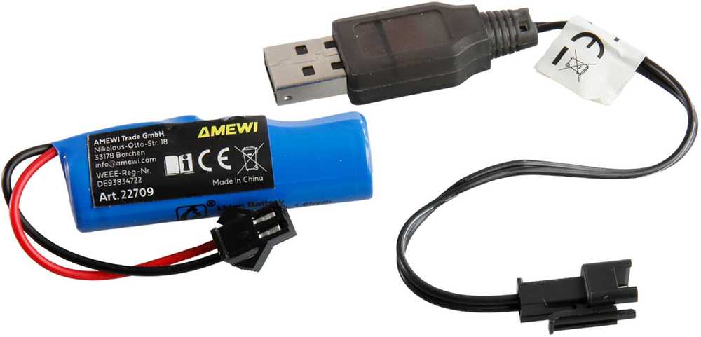 Amewi Amewi RC Baustelle Kipper Li-Ion Akku 500mAh