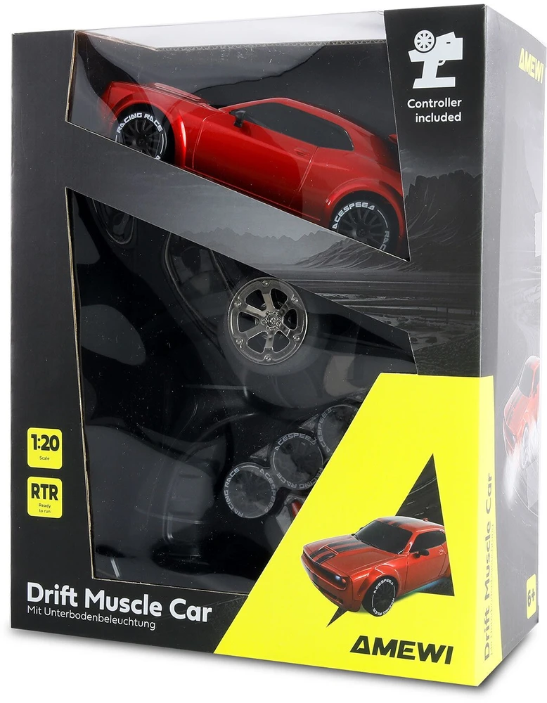 Carruzzo Amewi 21114 Radijo bangomis valdomas (RC) modelis Šonaslydžio automobilis Elektrinis variklis 1:20