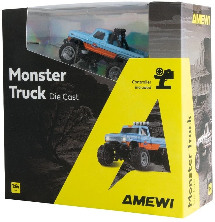 Amewi Amewi RC Monstertruck Die Cast Li-Ion 200mAh blau/oranžinis 6+