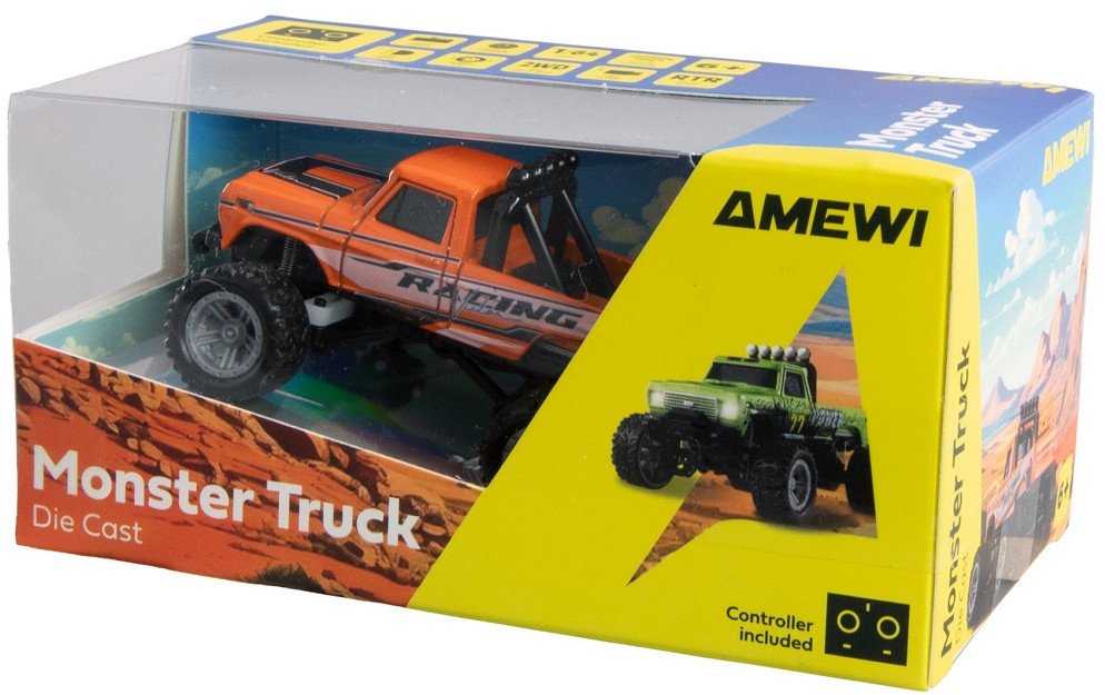 Amewi Amewi RC Monstertruck Die Cast Li-Ion 200mAh oranžinis 6+