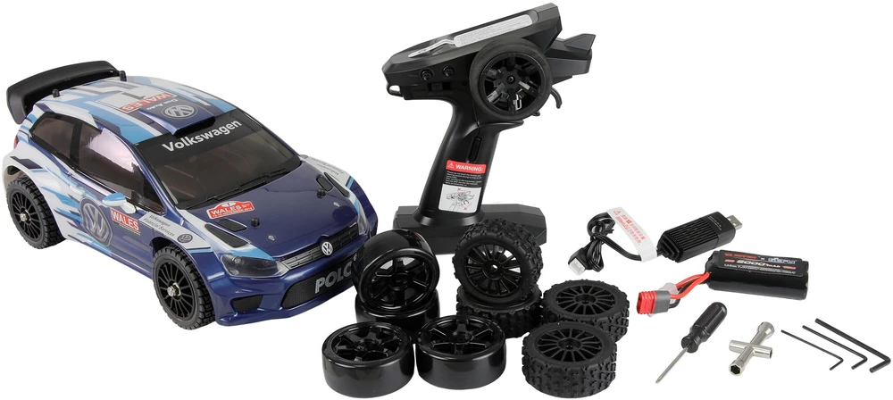 Carruzzo Amewi Polo R WRC Radijo bangomis valdomas (RC) modelis Ralio automobilis Elektrinis variklis 1:14