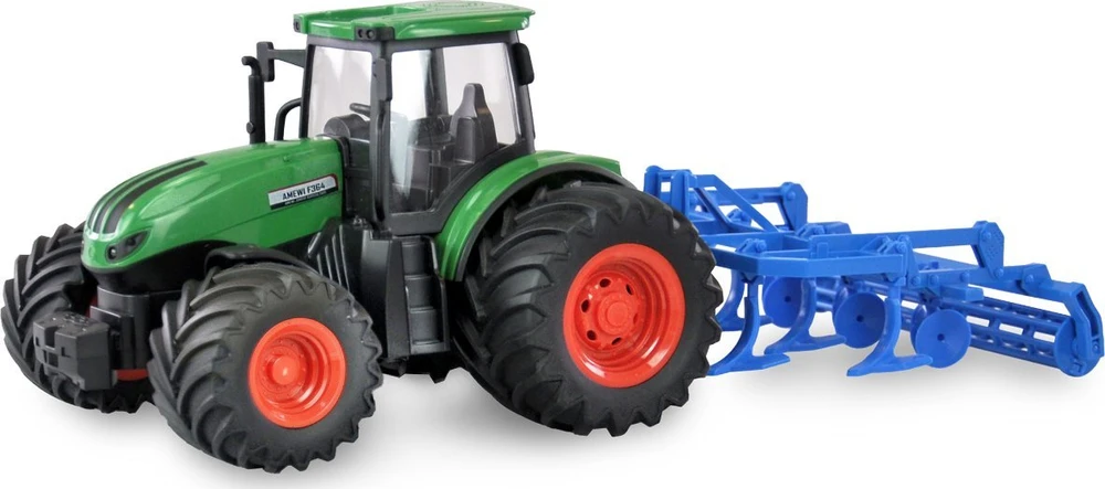 Amewi RC Traktor su gruberem LiIon 500mAh žalia/6+