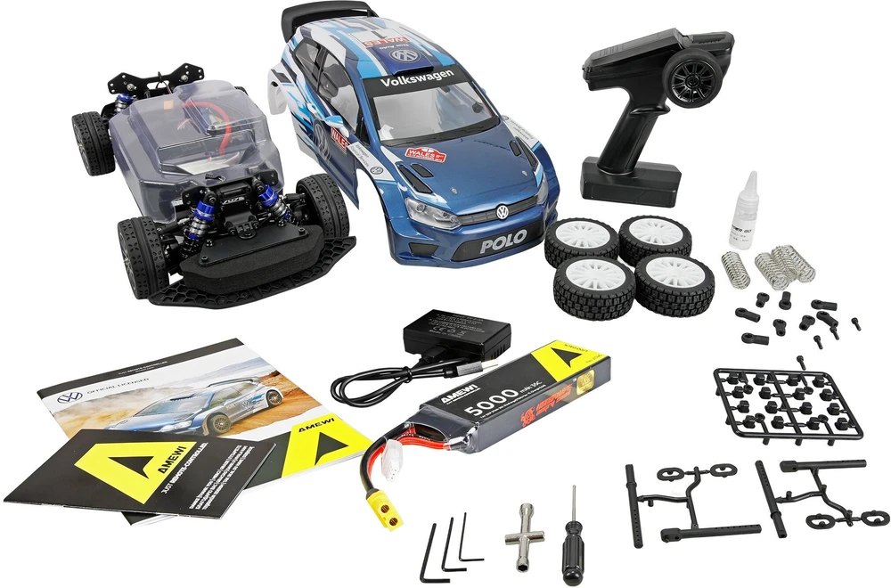 Amewi Rally automobilis valdomas nuotoliniu būdu modelis Elektros variklis 1:10 (21146)