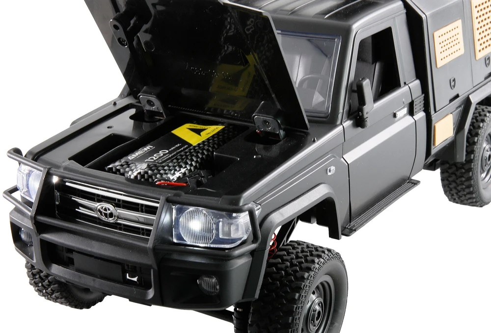 Carruzzo Amewi Toyota Land Cruiser Crawler 4WD 1:12 RTR Radijo bangomis valdomas (RC) modelis Elektrinė mašinėlė Elektrinis variklis