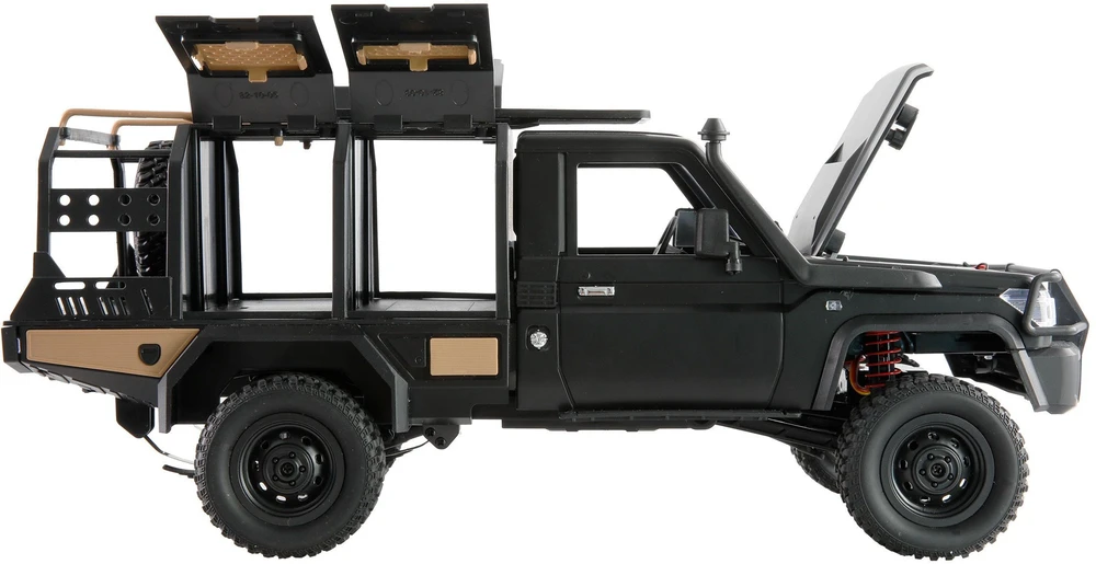 Carruzzo Amewi Toyota Land Cruiser Crawler 4WD 1:12 RTR Radijo bangomis valdomas (RC) modelis Elektrinė mašinėlė Elektrinis variklis