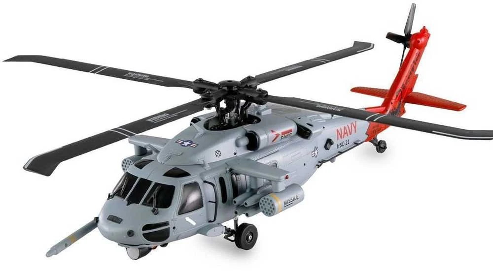 Amewi Amewi UH60 Juodas Hawk Marine CP Helikopter 6G/3D GPS RTF