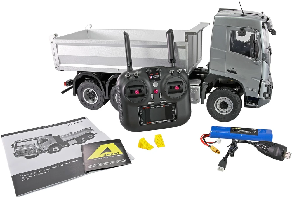 Amewi Volvo FMX E015 nuotoliniu būdu valdomas modelis Savivartis Elektrinis variklis 1:14