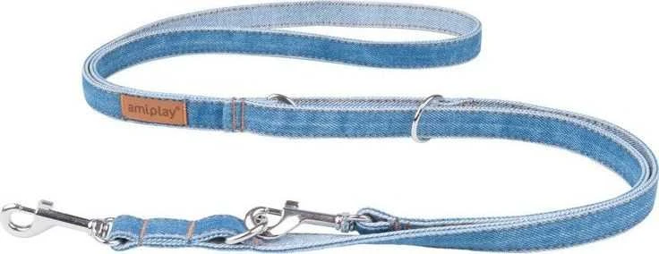 Ami Play Reguliuojamas pavadėlis Amiplay Denim, tamsiai mėlyna, 1-2 m