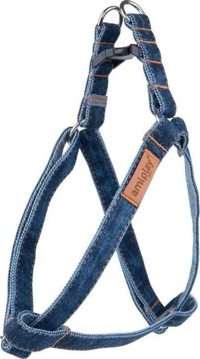 Ami Play Reguliuojamos petnešos Amiplay Denim, mėlyna, 500-950x25 mm