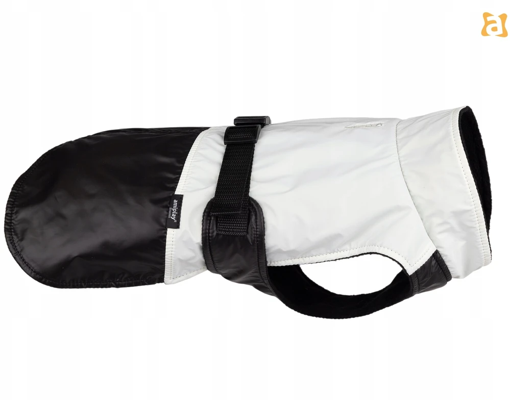 Ami Play Amiplay JACKET FOR DOGS FLUO Juodas. Baltas 45