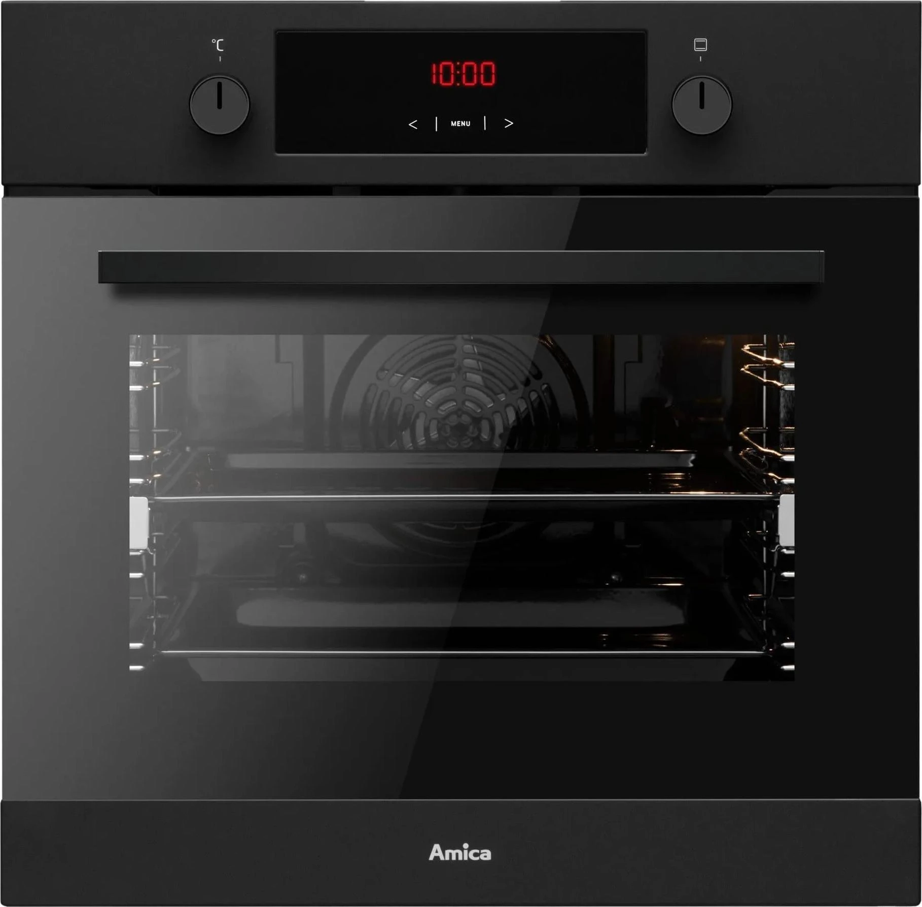 Amica ES37517 Fine 65 L 3100 W Įmontuojama orkaitė Juodas A