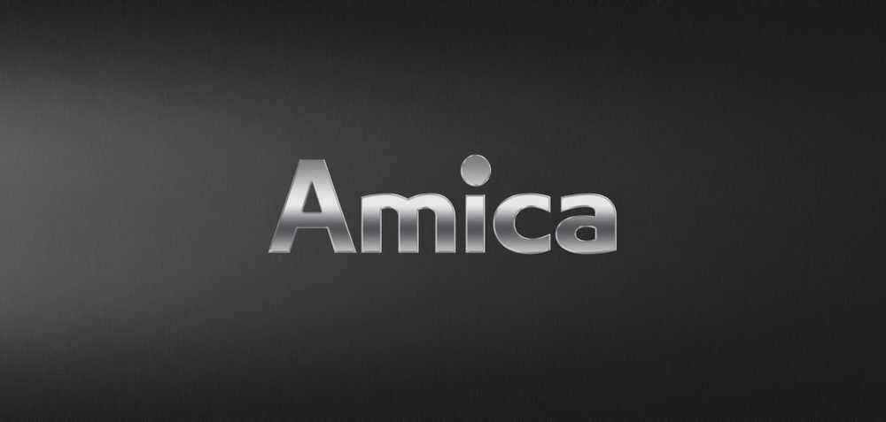 Amica FY5119.3DFBX Vienas šalia kito esantis šaldytuvas-šaldiklis