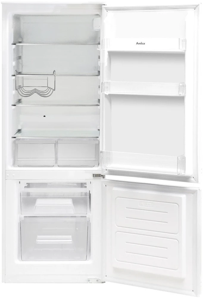 Amica BK2265.4i(E) 212-litre built-in fridge-šaldiklis, Baltas