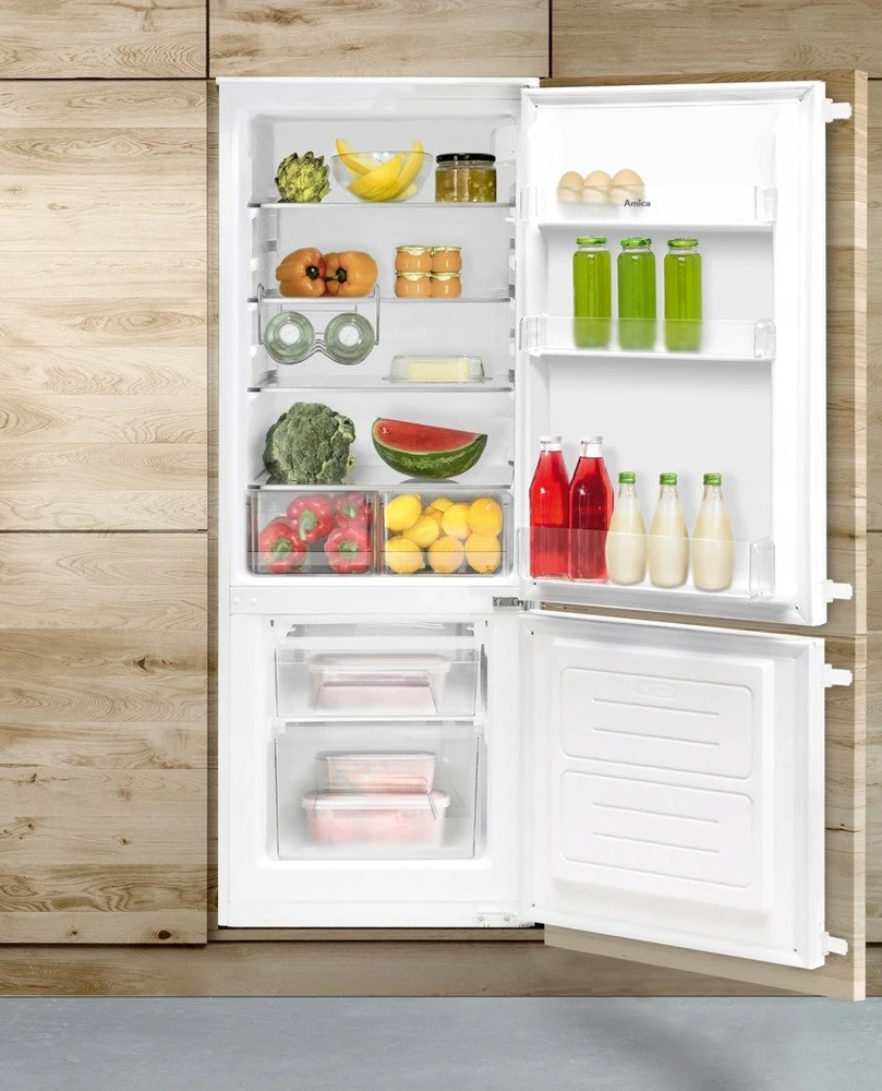 Amica BK2265.4i(E) 212-litre built-in fridge-šaldiklis, Baltas