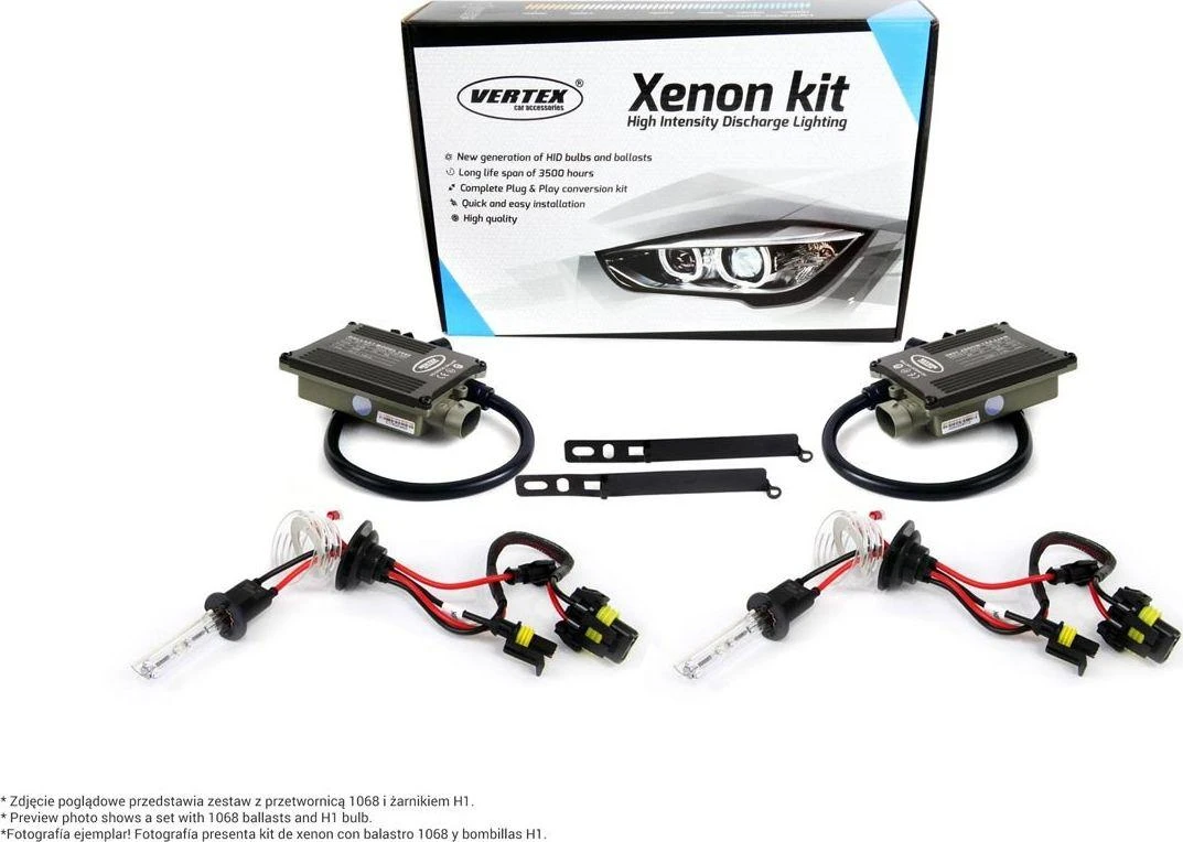 Xenon rinkinys 1068 CANBUS H8 H9 H11 4300K, AMIO-01802