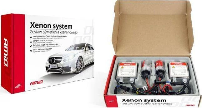 Xenon rinkinys 1103 H1 8000K, AMIO-01831