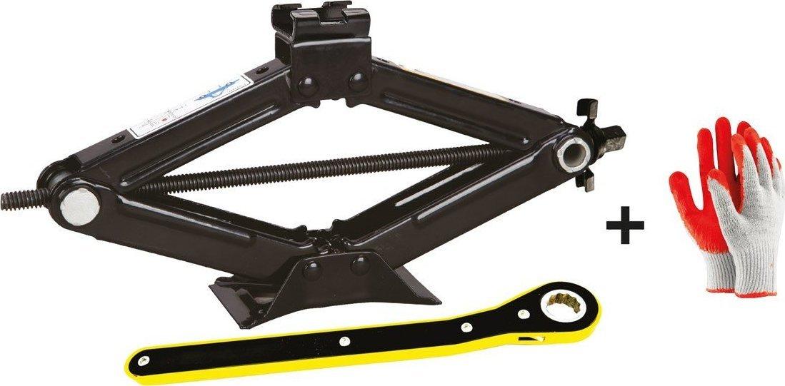 Trapezinis keltuvas 2000 kg su rankena ir pirštinėmis, AMIO-02479