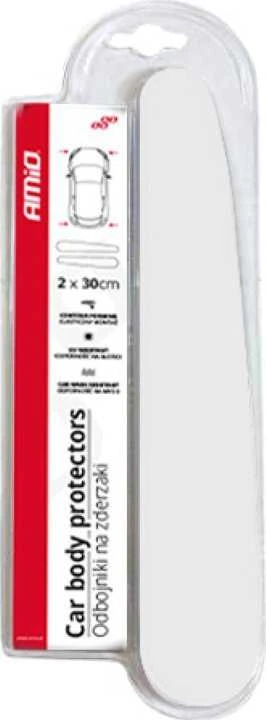 Automobilio bamperio apsaugos 2 x 30cm, skaidrios CBP-2 AMIO-02503