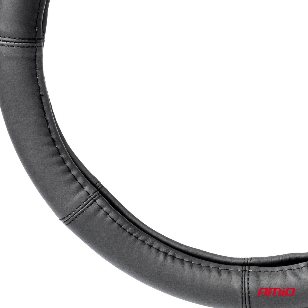 Amio Automobilio vairo užvalkalas 37-39 cm, natūrali oda, SWC-48-M