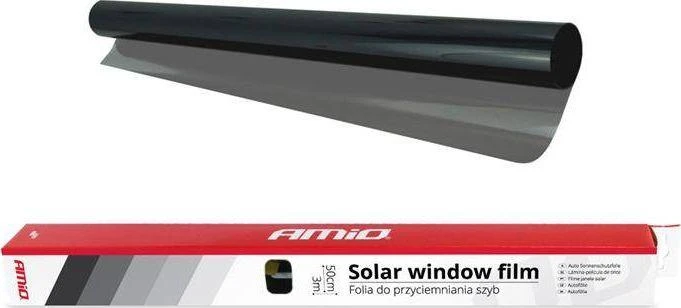Langų tamsinimo plėvelė Juodas 30%, 0,5x3 m AMIO-01651