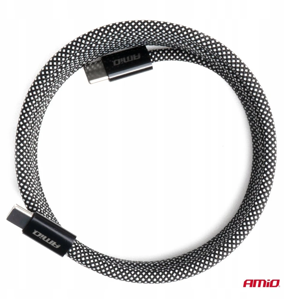 Magnetinis USB-C – USB-C kabelis 60W 100 cm AMIO-04840