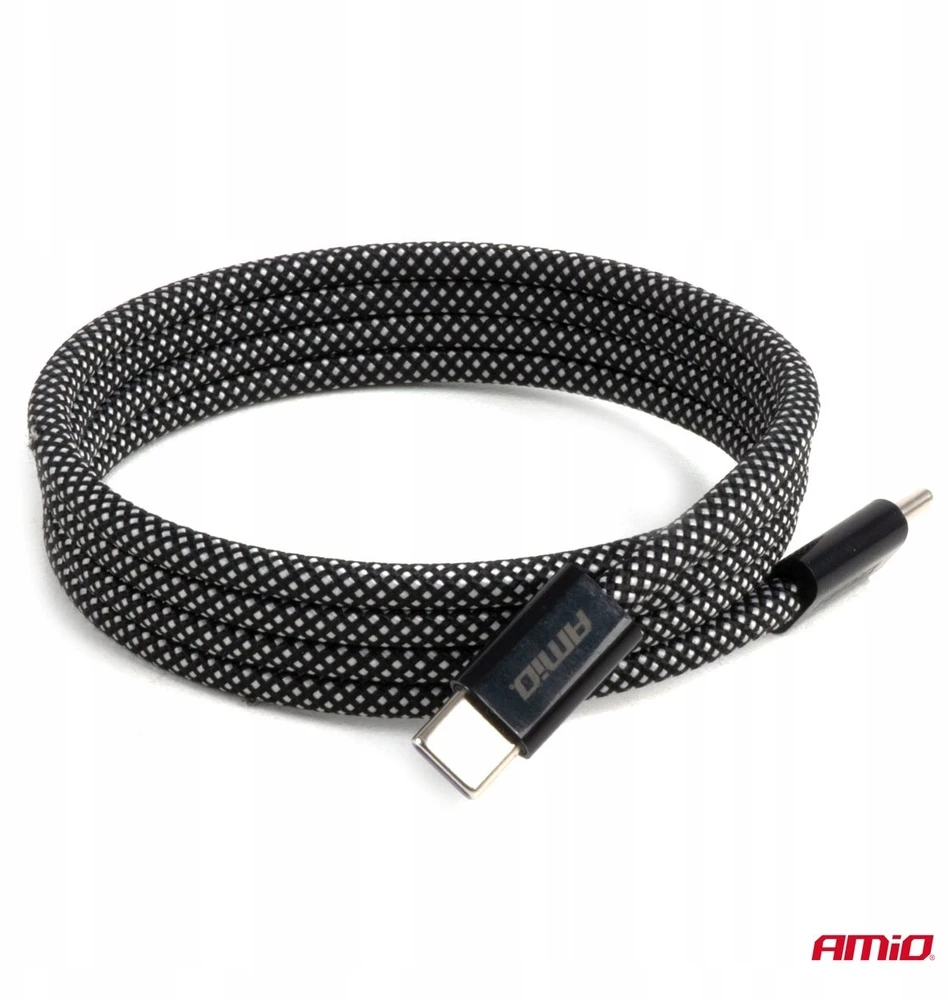 Magnetinis USB-C – USB-C kabelis 60W 100 cm AMIO-04840