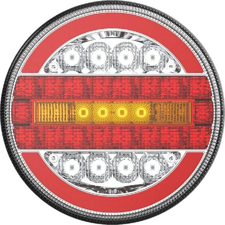 Apvali AMiO LED lempa su dynamic posūkio signalu