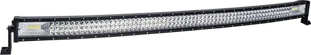 Amio LED panelinė darbo lempa SLIM, lenkta, 130 cm, 9-36V, AWL47