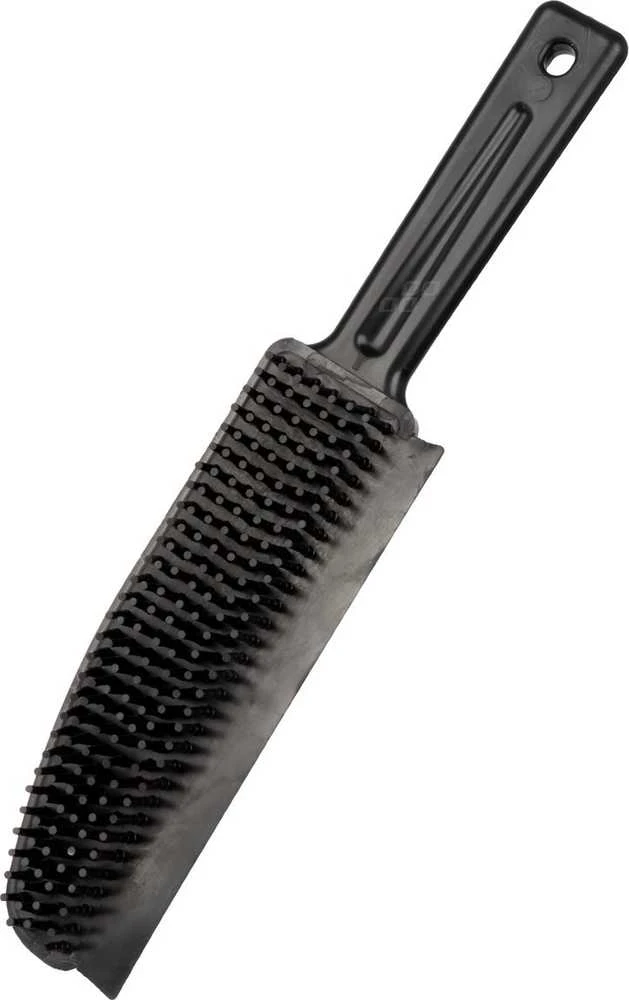 Apmušalų valymo šepetys su guma 25 cm AMIO-04034
