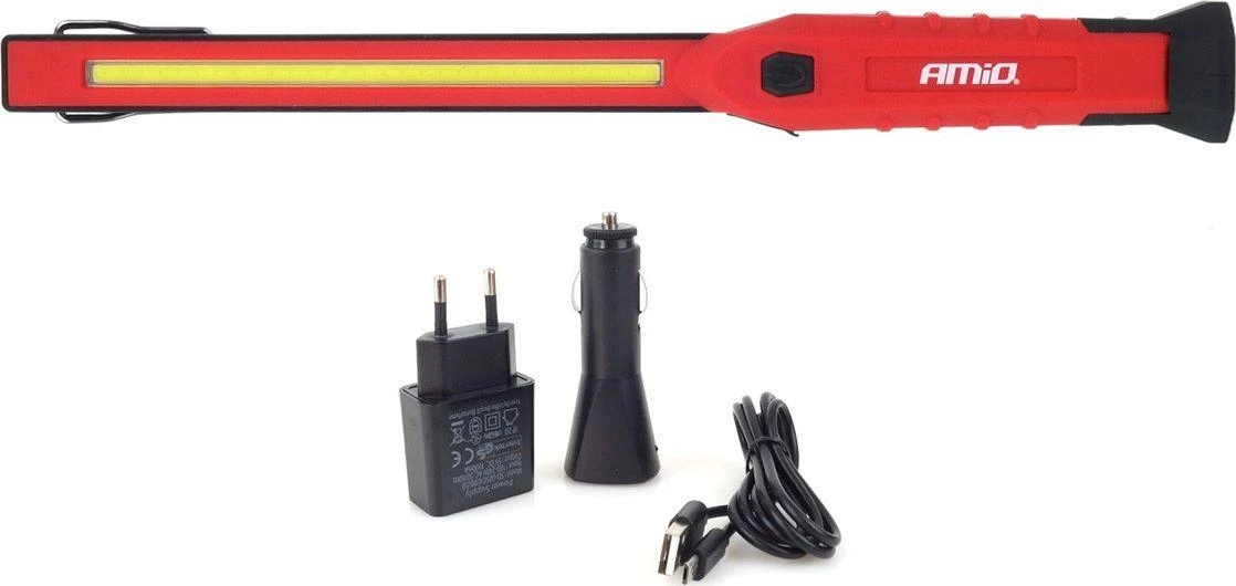 Amio LED Inspekcinė lempa, 3 W COB, 1800 mAh