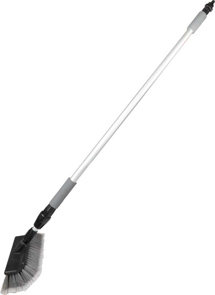 Teleskopinis šepetys su vandens jungtimi 97-160cm AMIO-03953