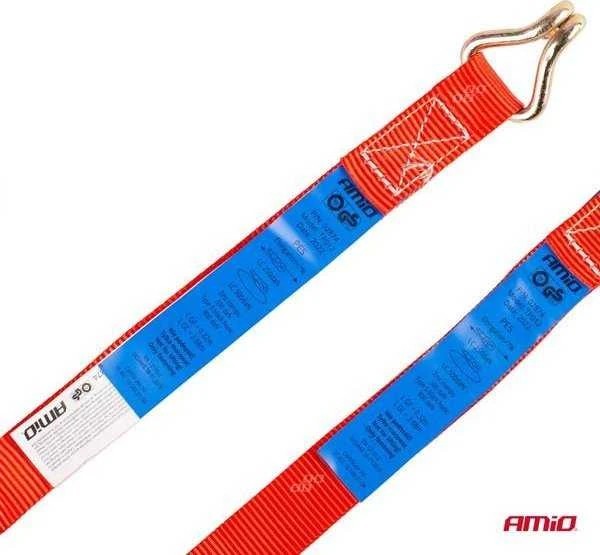Krovinių tvirtinimo diržas su įtempikliu 500 kg, 4 m x 25 mm, BELT-06 AMIO-02874
