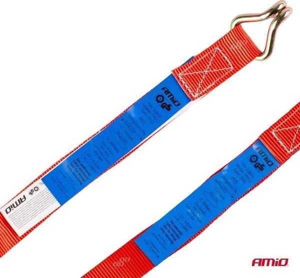 Krovinių tvirtinimo diržas su įtempikliu 500 kg, 6 m x 25 mm, BELT-08 AMIO-02876