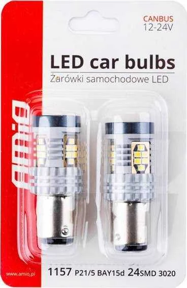 LED lemputės 1157 BAY15D pakuotėje