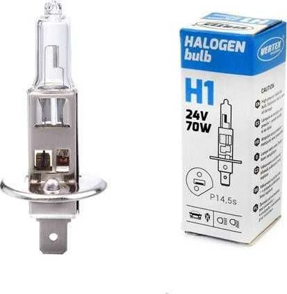 Halogeninė lemputė h1 24v 70w amio-01482