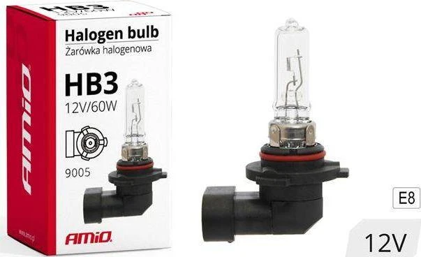 Halogeninė lemputė HB3 12V 60W 9005 amio-01479