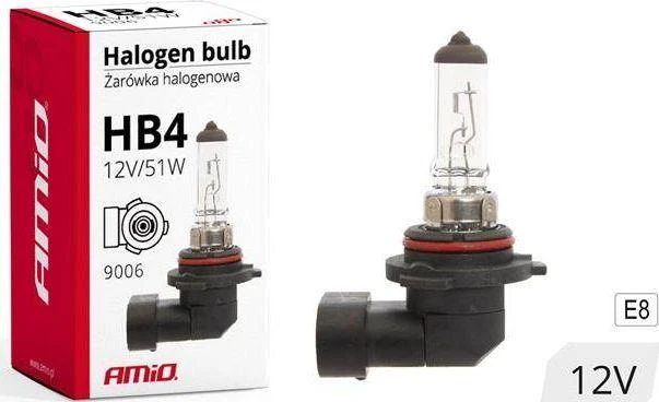 Halogeninė lemputė HB4 12V 51W 9006 amio-01480
