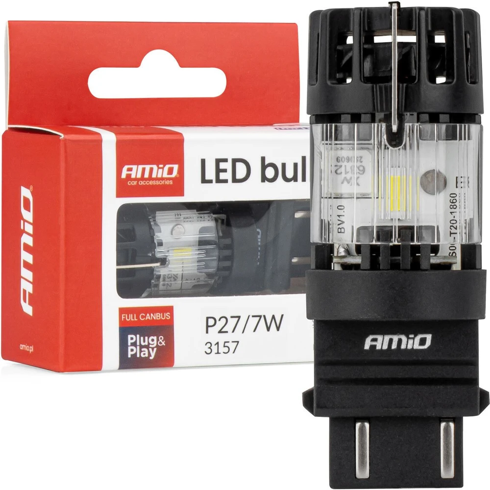 Amio 3157 LED lemputė su aušinimo radiatoriumi