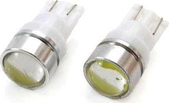 Standartinės LED lemputės T10 W5W 3xCOB HP 1.5W 12V lęšis amio-01624