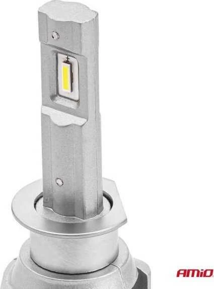LED automobilių lemputės x1 serija h1 6500k canbus amio-02963