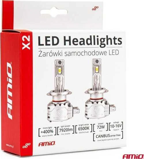 AMiO X2 serijos H1 LED lemputės pakuotė