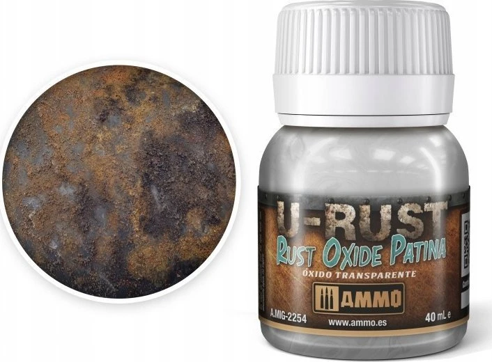 AMMO by MIG Jimenez AMMO MIG Rust Oxide Patina – rūdžių efektas modeliams, 40 ml (2254)
