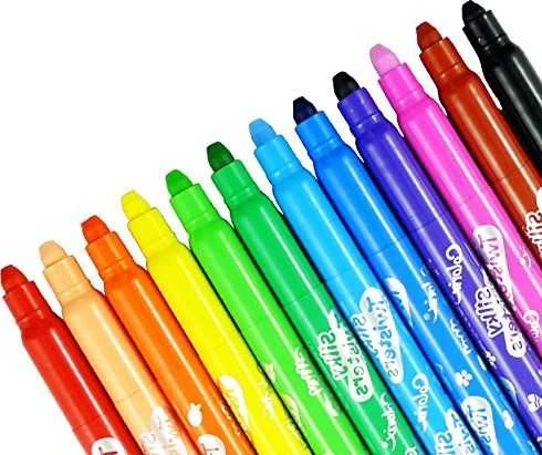 Amos Silky Twisters kreidelės 12 spalvų