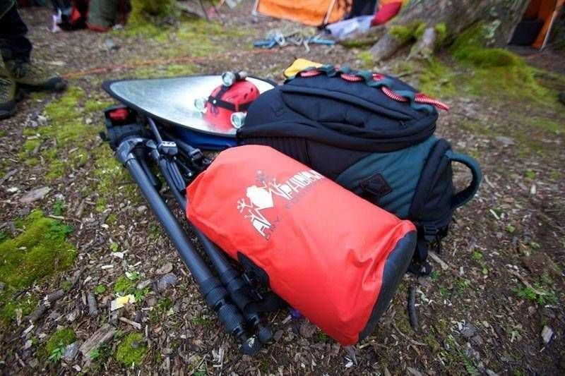 Italija Amphibious Tube 60L red neperšlampamas krepšys